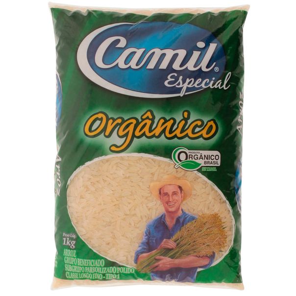 Arroz Orgânico Especial Camil 1kg - Coopsp