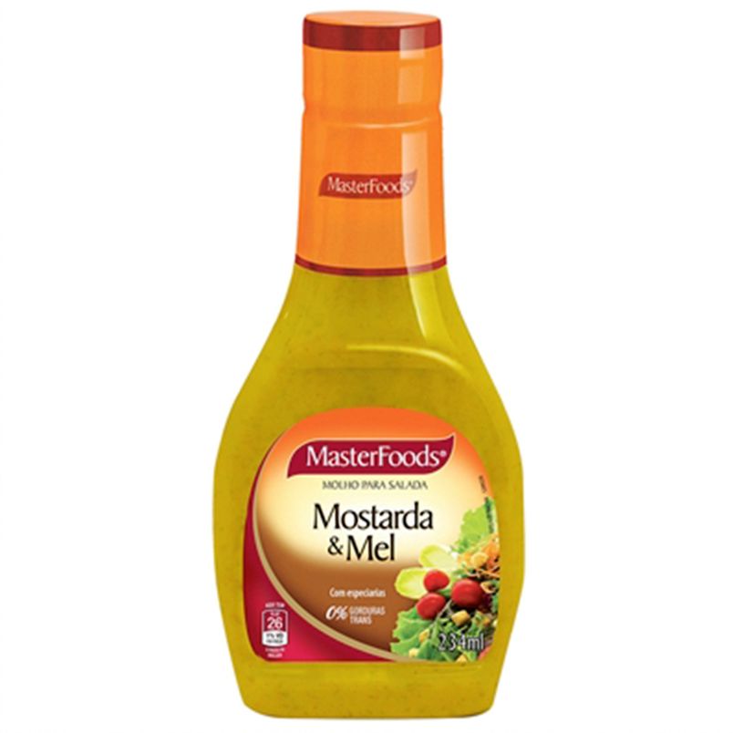 Molho de Salada Mostarda e Mel Masterfoods 234ml - coopsp