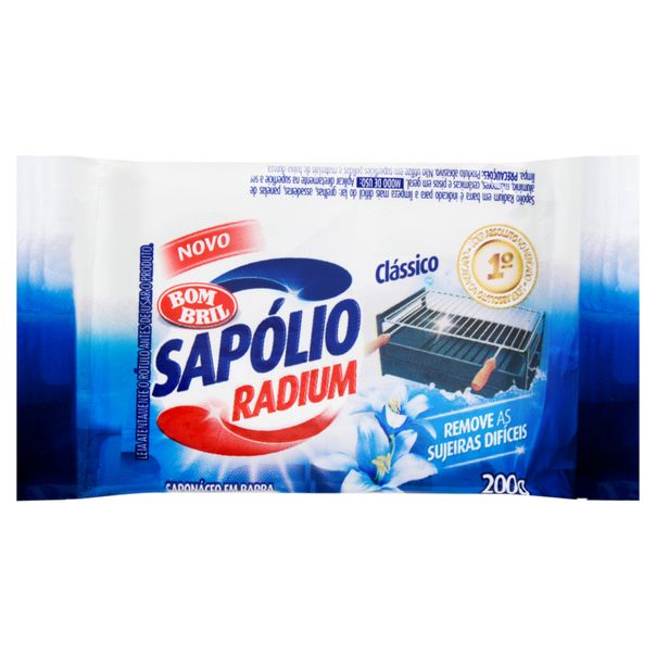 Saponaceo-em-Barra-Sapolio-Radium-200G