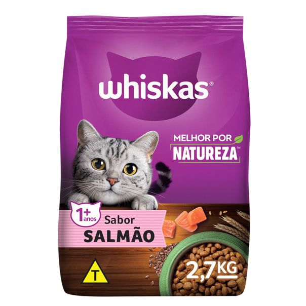 Alimento-para-Gatos-Adultos-1e-Salmao-Whiskas-Melhor-por-Natureza-Pacote-27kg