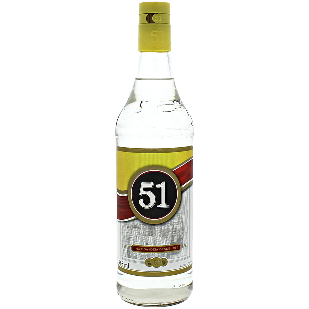 Cachaça Pirassununga 51 965ml