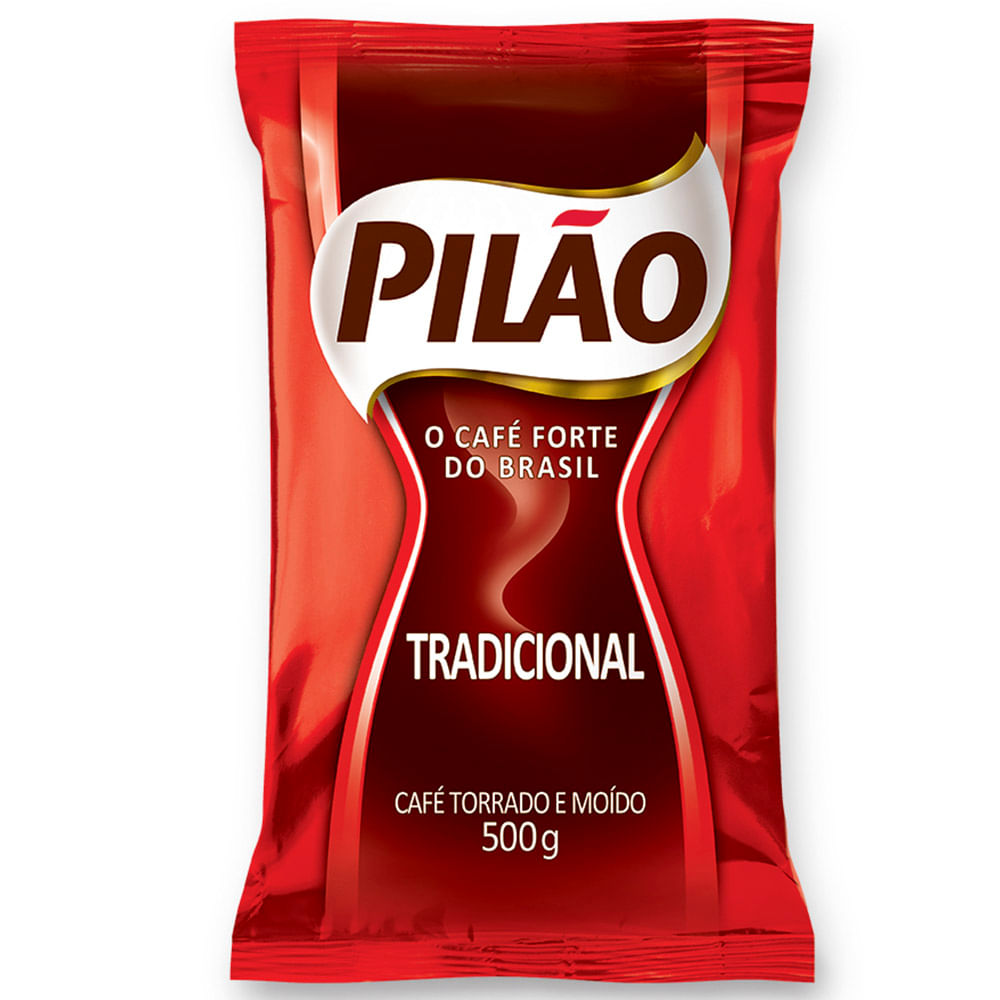 Café Torrado e Moído Pilão Tradicional Almofada 500g