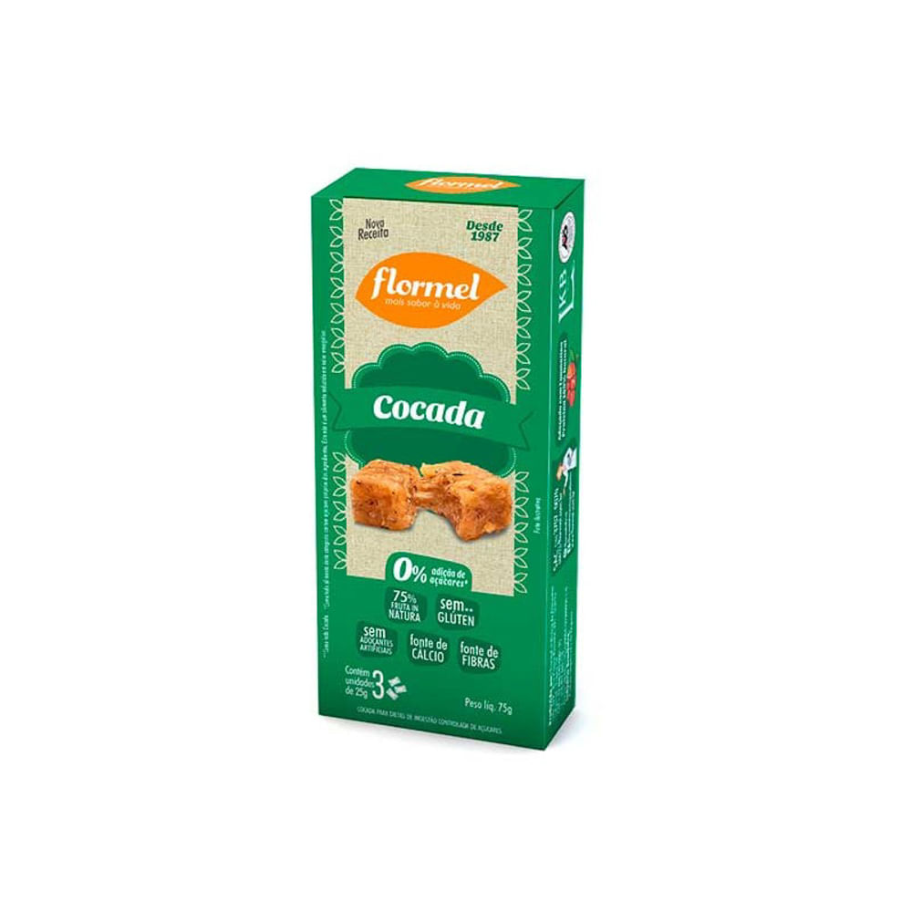 Cocada Zero Flormel 75g