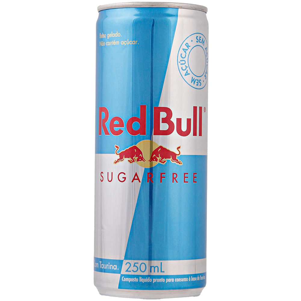 Energético Red Bull Sugarfree Lata 250ml