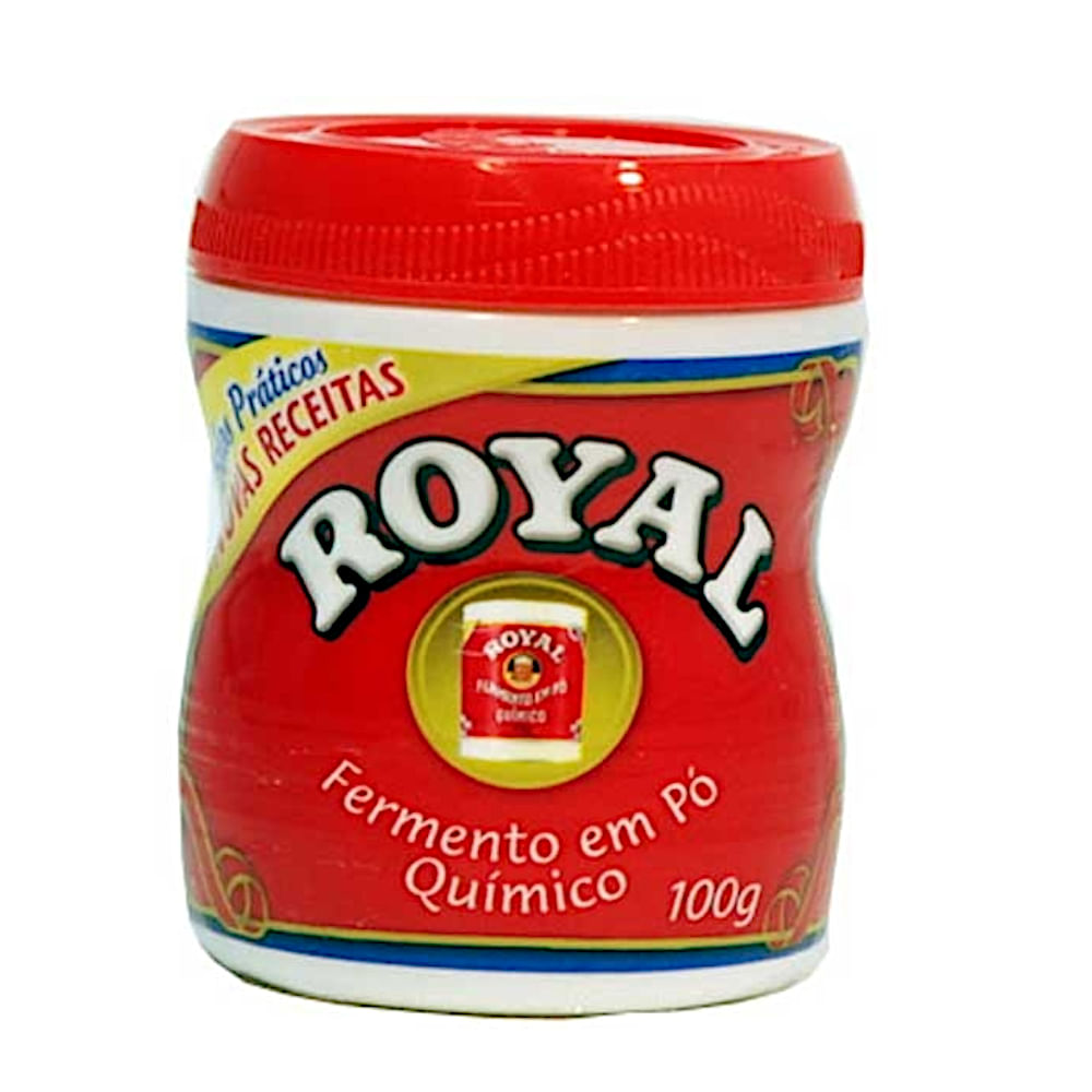 Fermento Em Pó Royal 100g