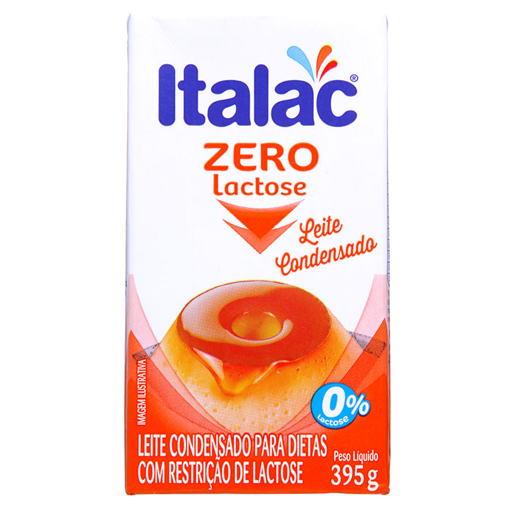 Leite Condensado Italac Zero Lactose 395g