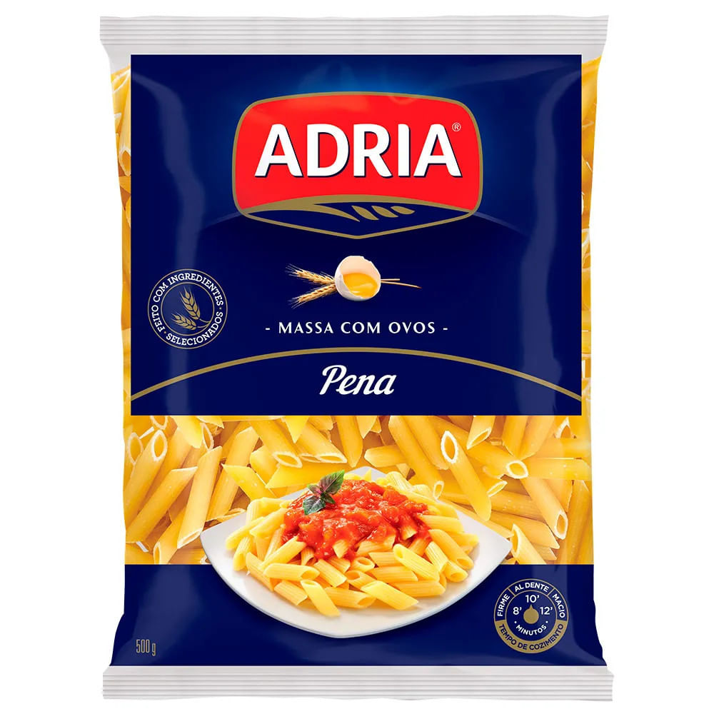 Macarrão com Ovos Pena Adria 500g