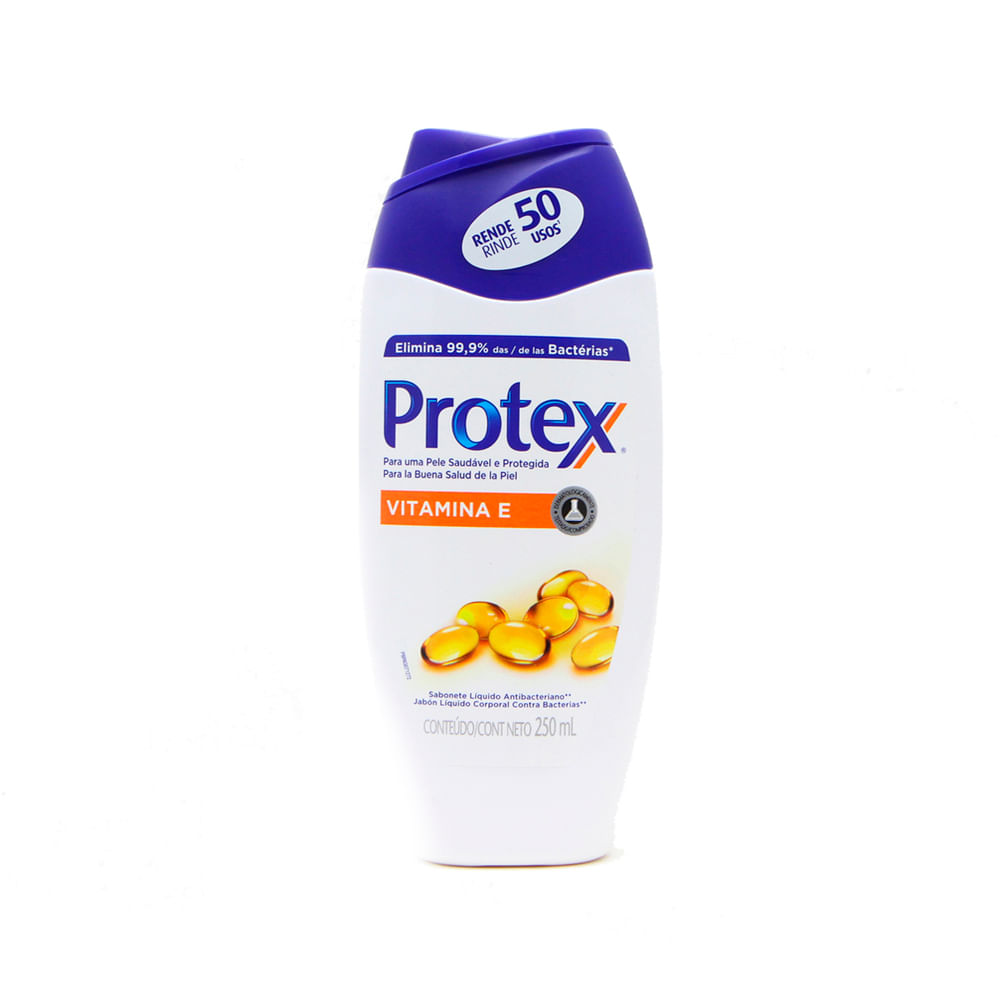 Sabonete Líquido Antibacteriano Protex Vitamina e 250ml