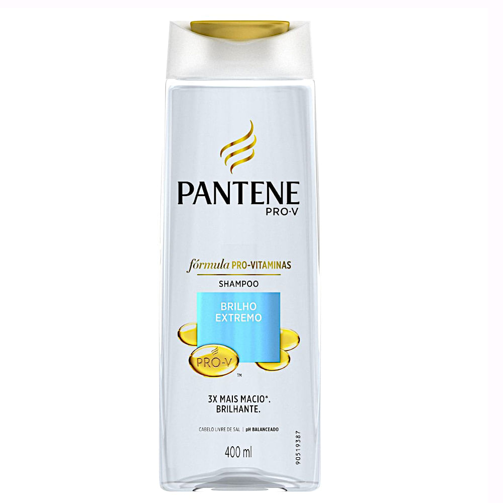 Shampoo Pantene Brilho Extremo 400ml
