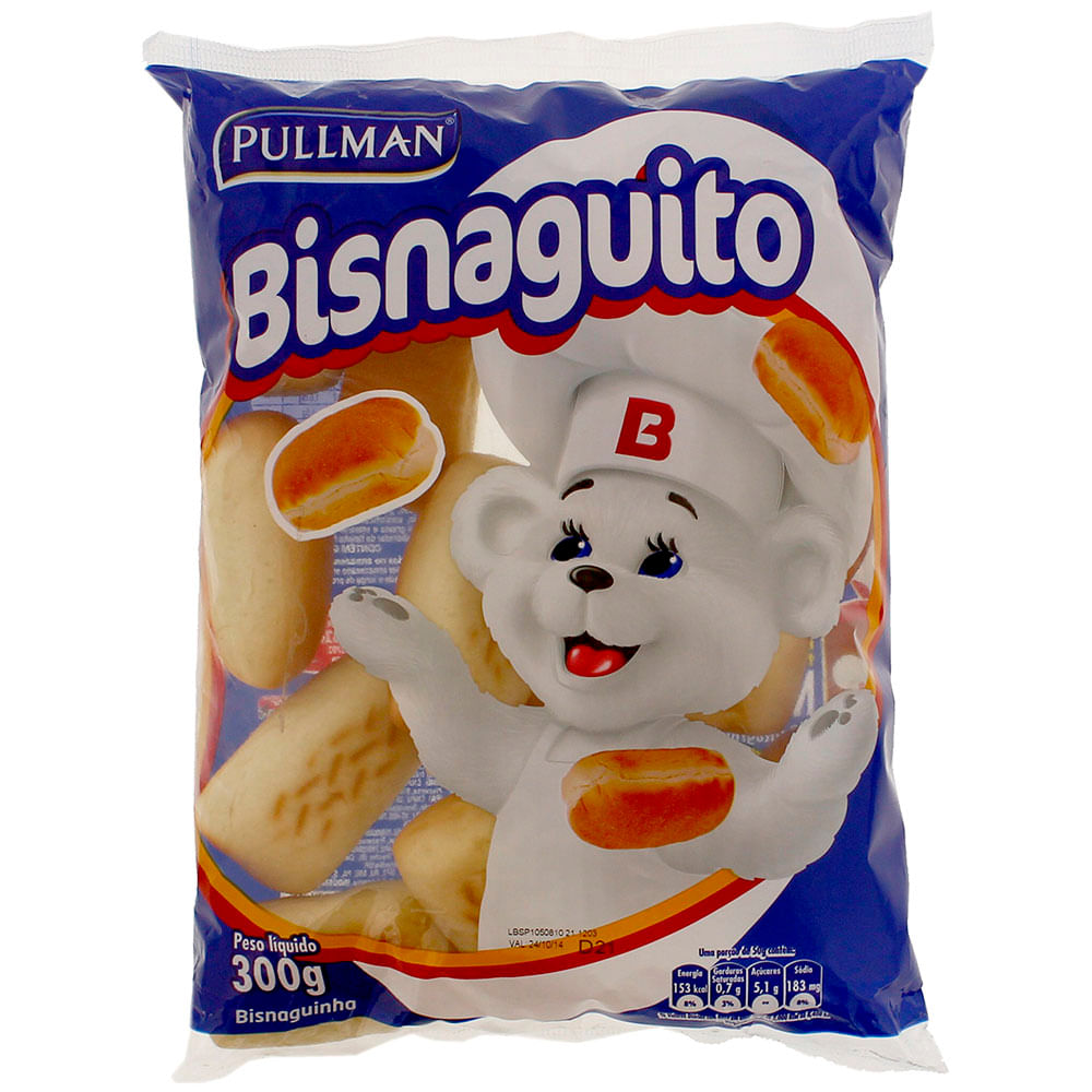 Bisnaguinha Pullman Bisnaguito 300g