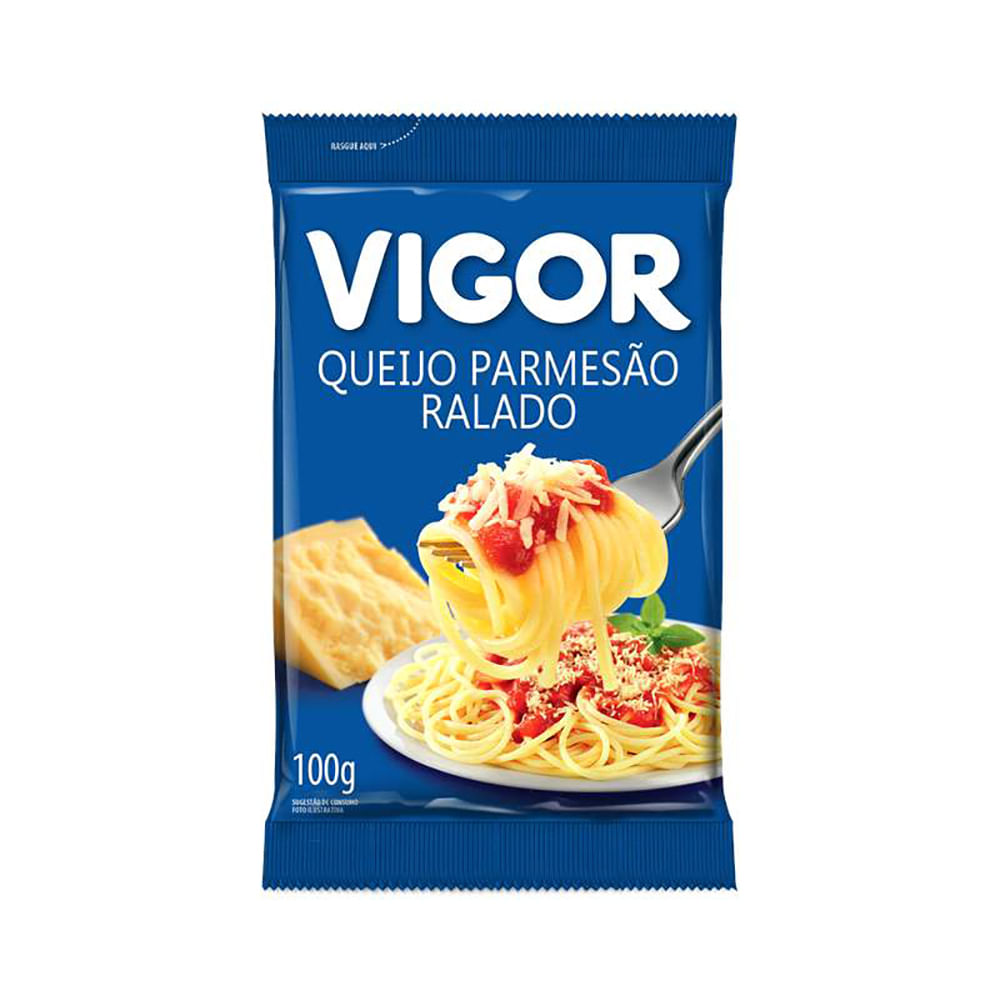 Queijo Ralado Parmesão Vigor 100g