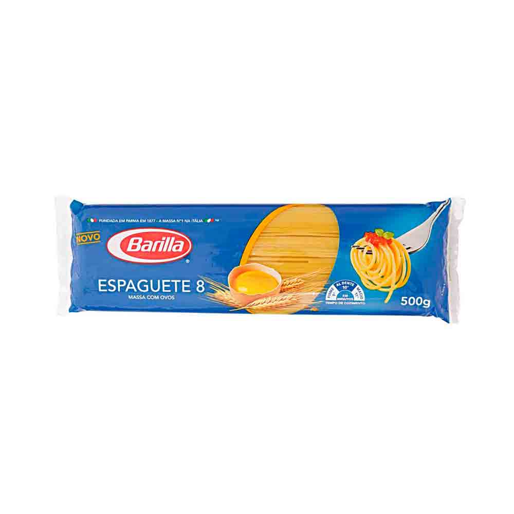 Macarrão Barilla Massa com Ovos Spaghetti 500g