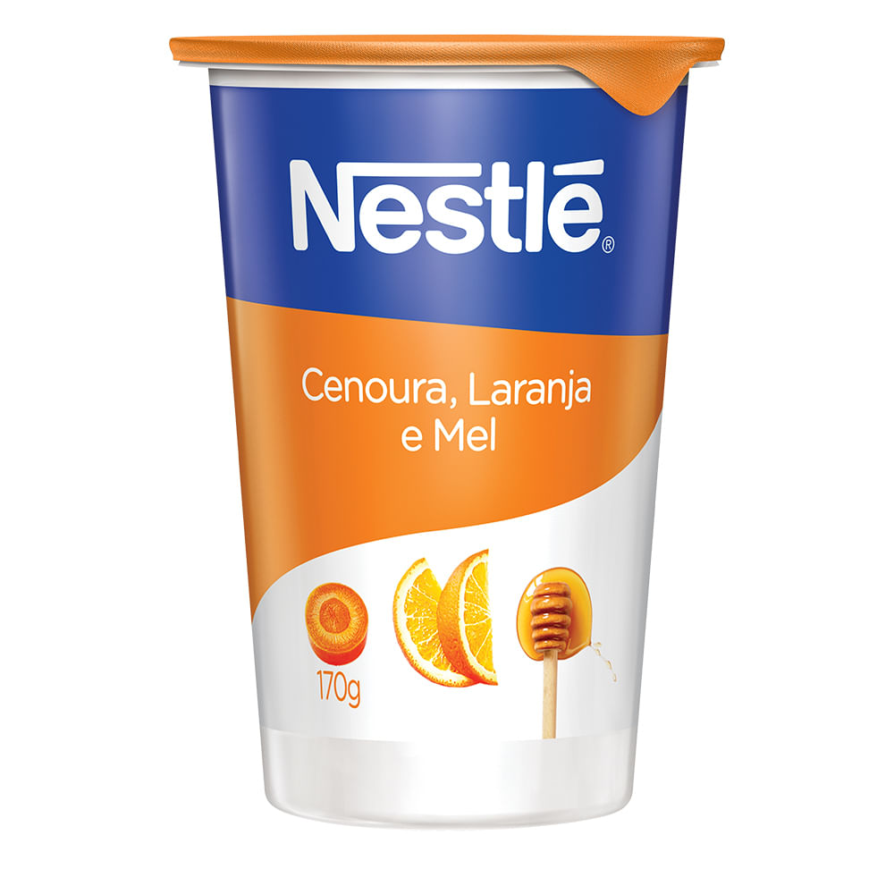 Iogurte Nestlé Natural Mel, Cenoura e Laranja 170g