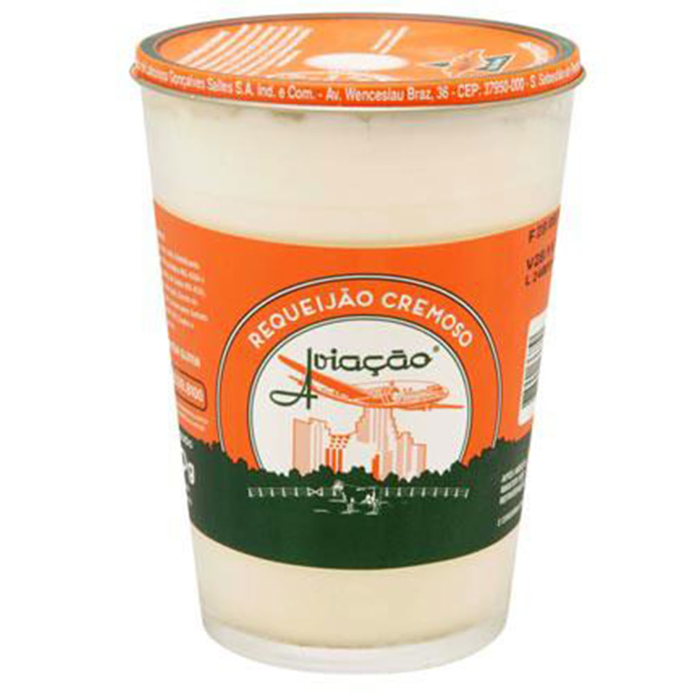 Requeijão Cremoso Aviação 250g