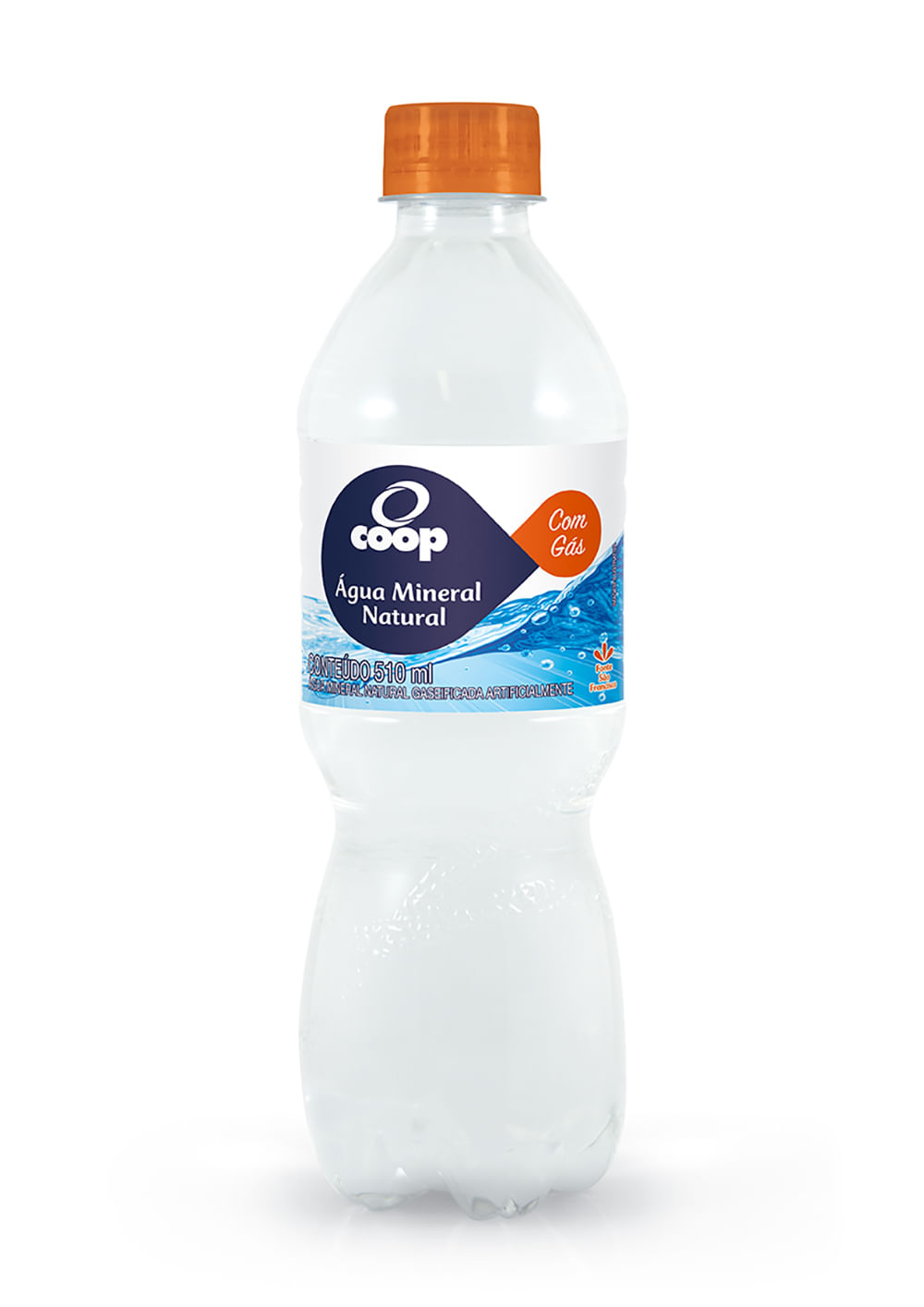 Água Mineral com Gás Coop 1.5 Litros