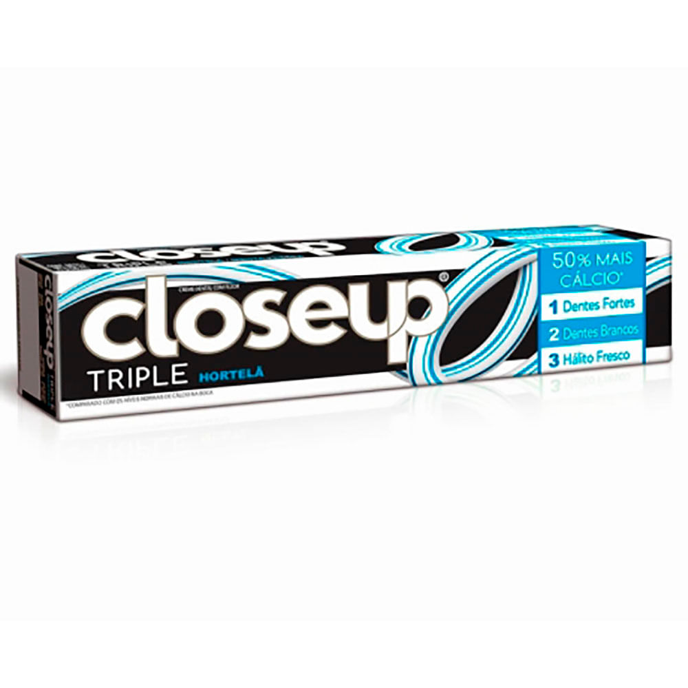 Creme Dental Close Up Triple Hortelã 70g