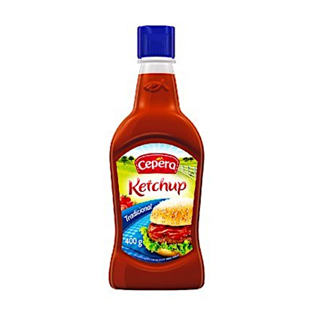 Catchup Cepêra Tradicional Squeeze 400g