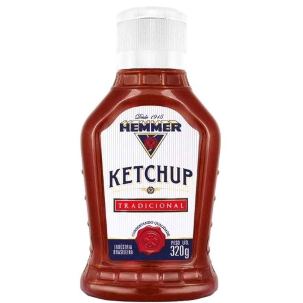Ketchup Tradicional Hemmer Squeeze 320g