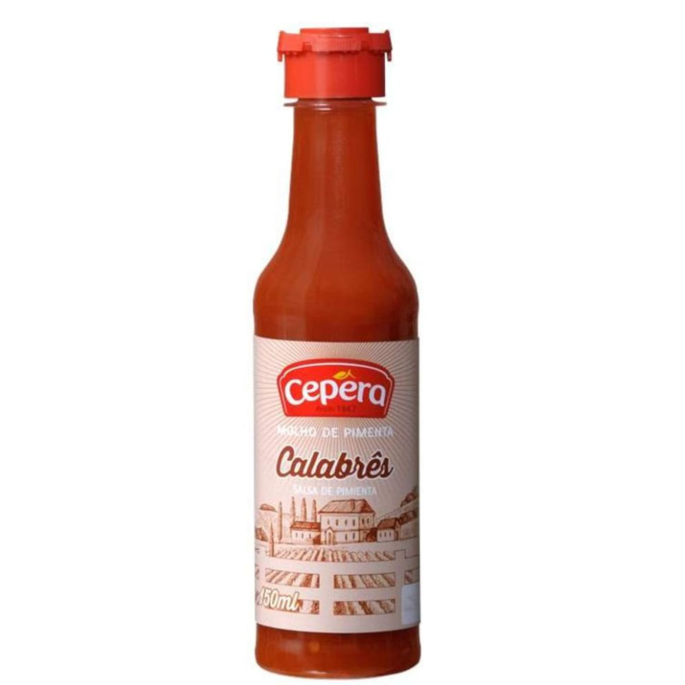 Molho de Pimenta Calabresa Cepêra 150ml