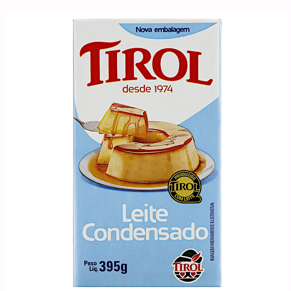 Leite condensado Tirol 395g