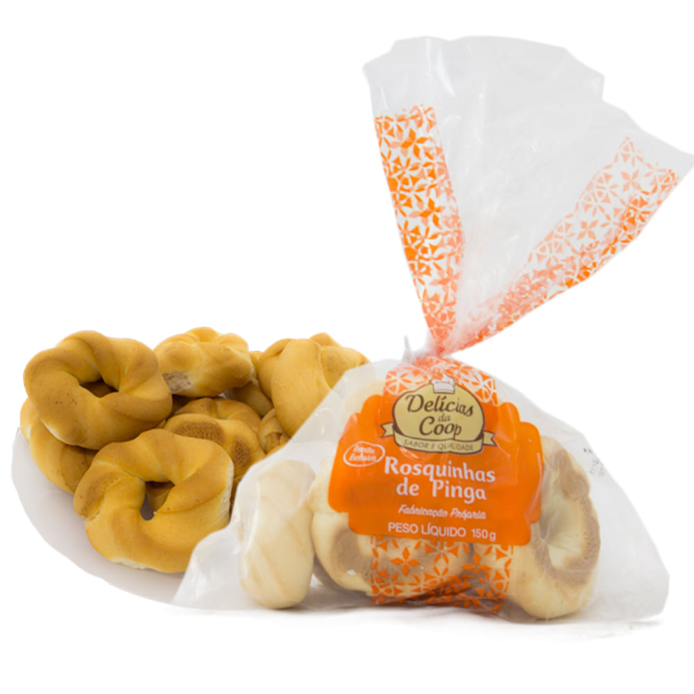 Rosquinha de pinga Delícias da Coop 150g