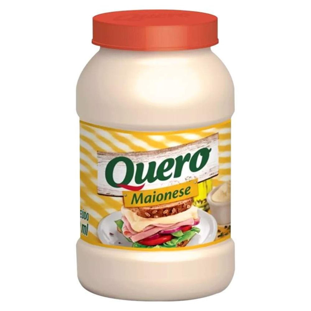 Maionese Quero Tradicional Pote 495g