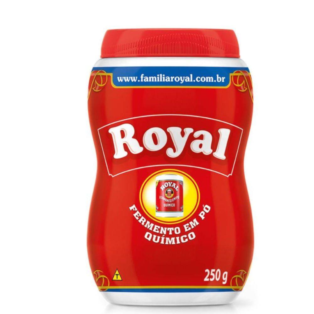 Fermento em Pó Químico Royal 250g