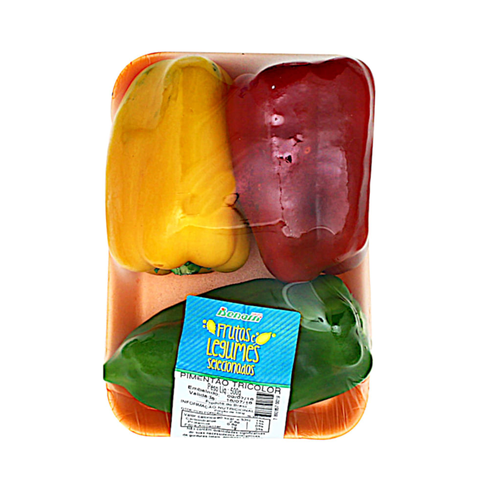 Pimentão Misto Benassi Bandeja 500g