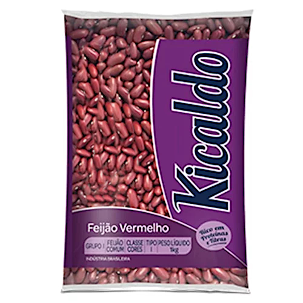 Feijão Vermelho Kicaldo 1kg