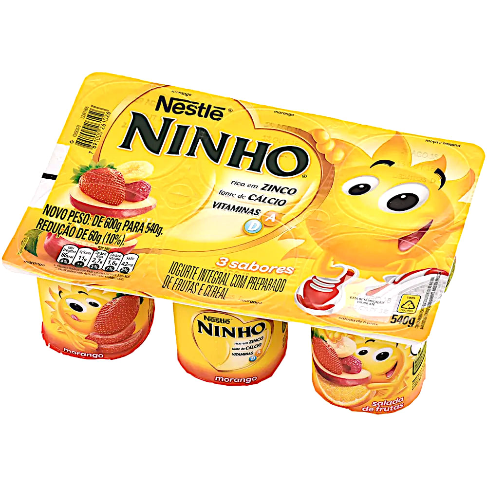 Iogurte Polpa Ninho Nestlé 540g