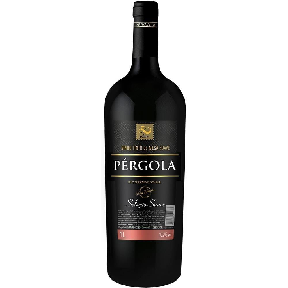 Vinho Tinto Suave Pérgola 1 Litro