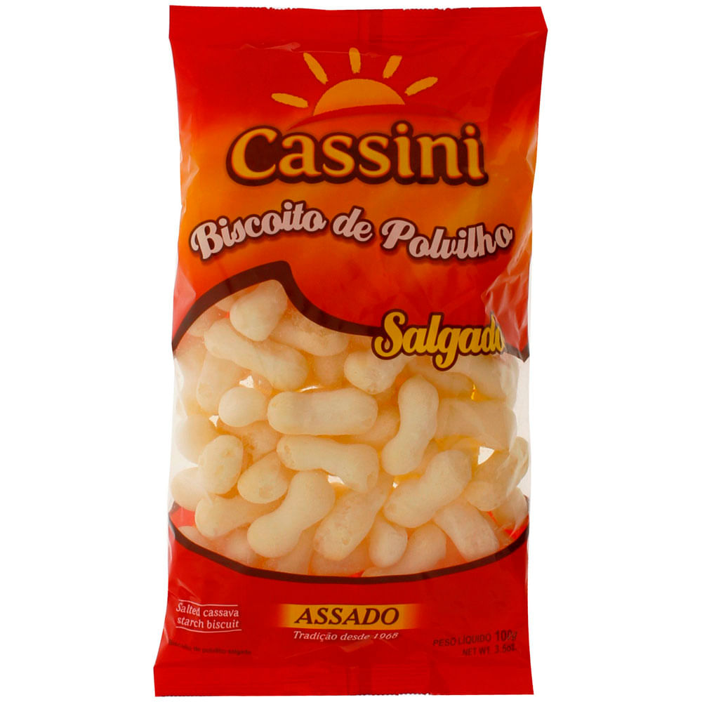 Biscoito Polvilho Cassini Salgado 100g