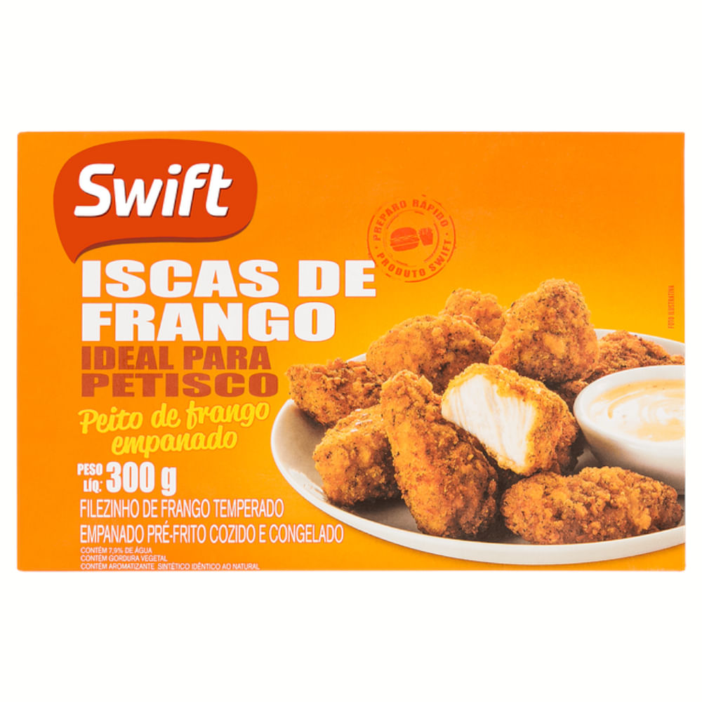 Isca sabor frango Swift 300g