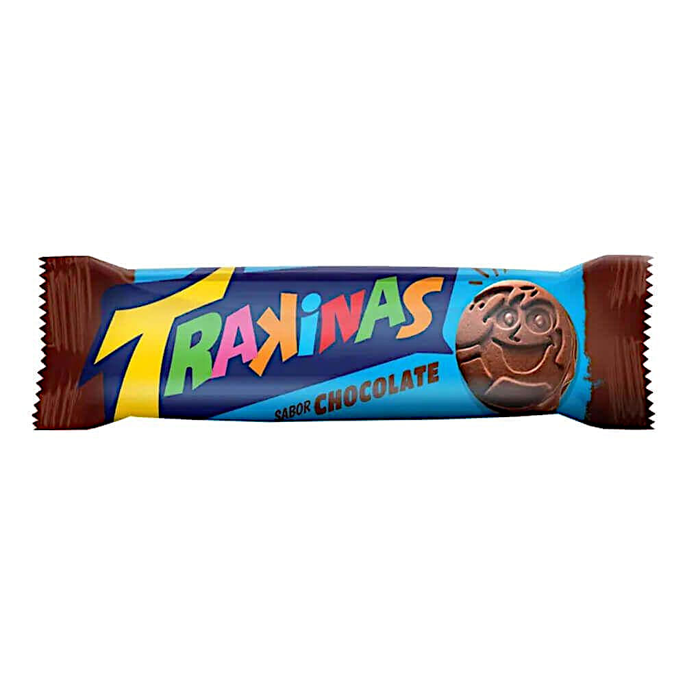 Biscoito Recheado Trakinas Chocolate 126g