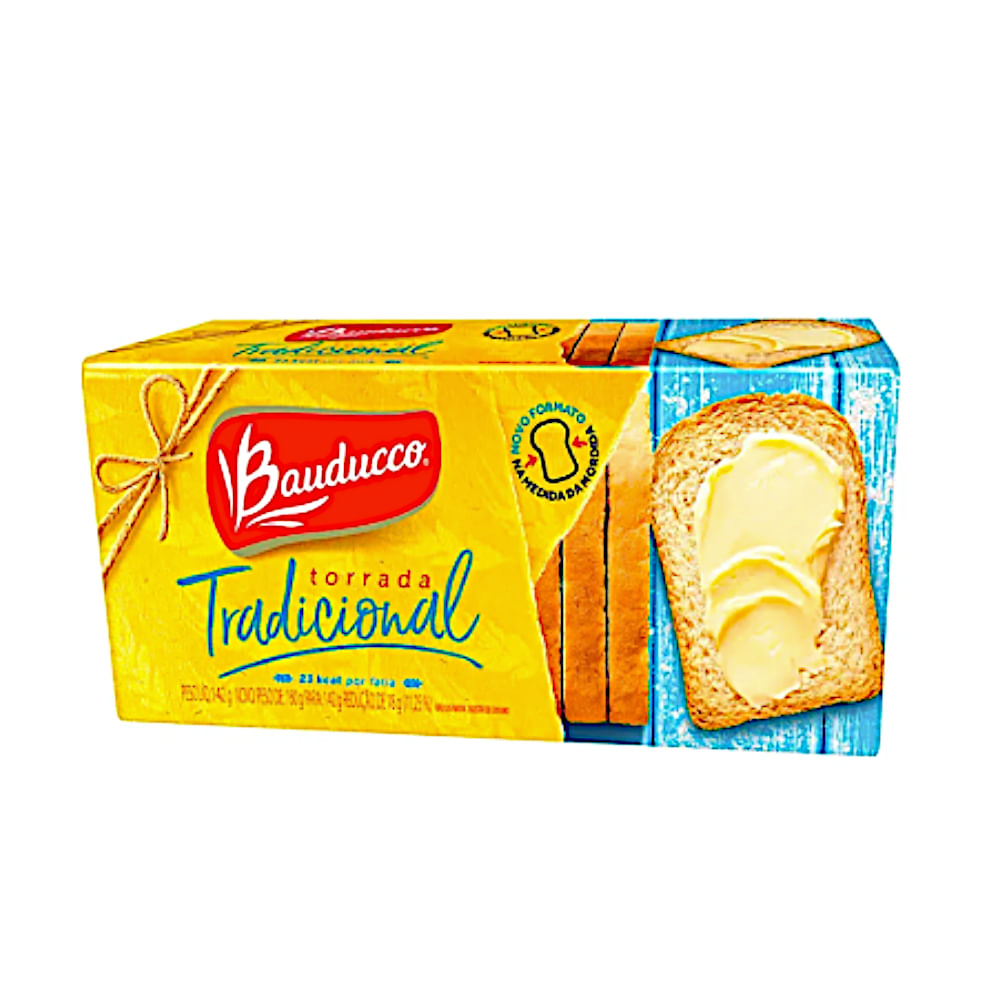 Torrada Tradicional Bauducco 142g