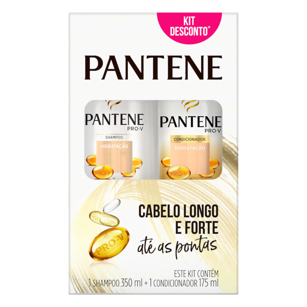 Shampoo + Condicionador Hidratação Pantene 525ml