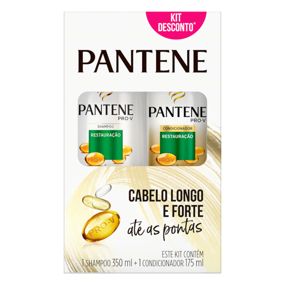 Shampoo + Condicionador Restauração Pantene 525ml