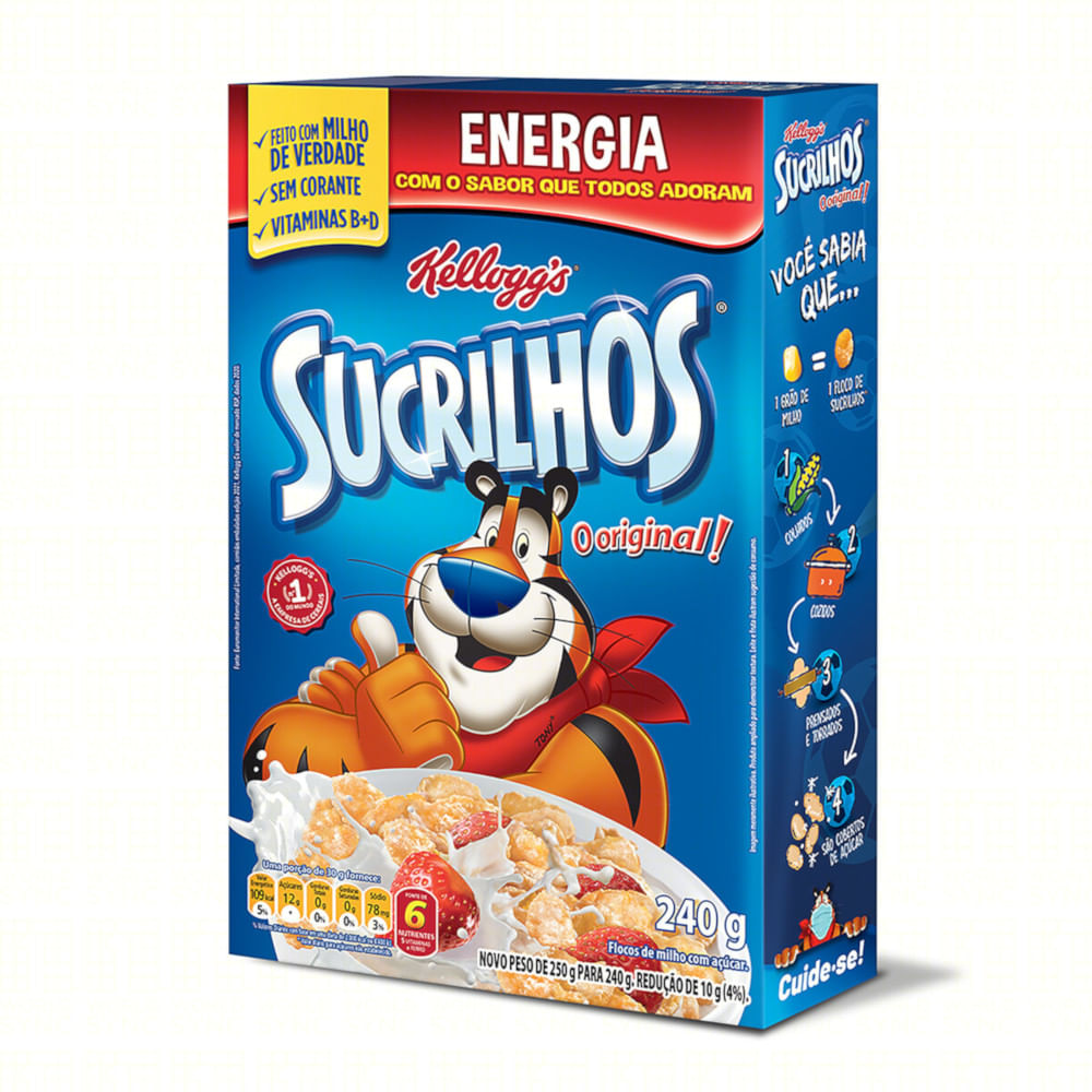 Cereal Matinal Kellogg's Sucrilhos Original 240g