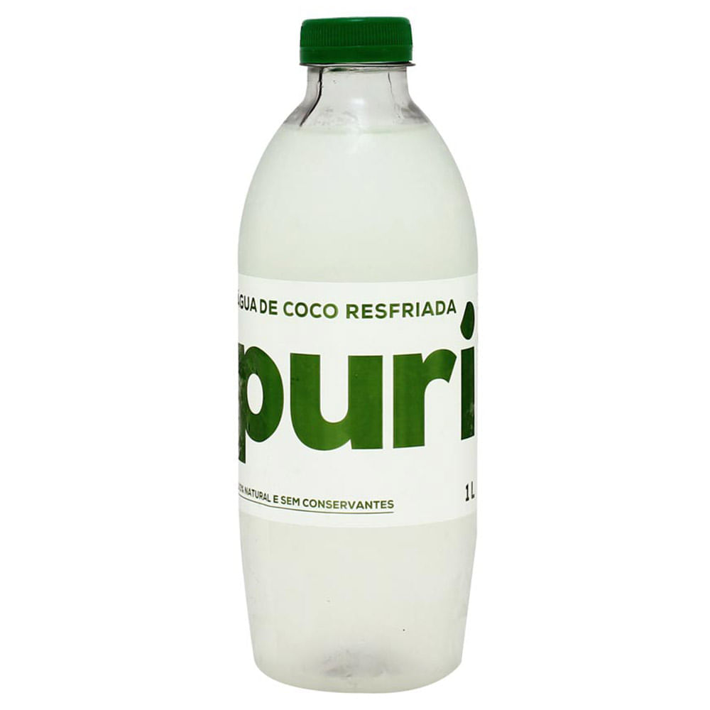 Água de Coco Puri Green Benassi 1 Litro