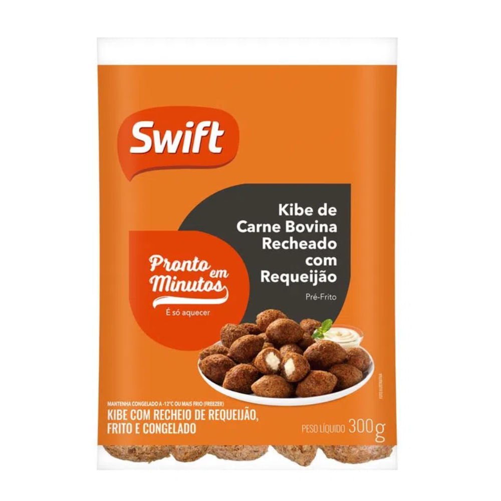 Kibe com requeijão pré frito Swift 300g