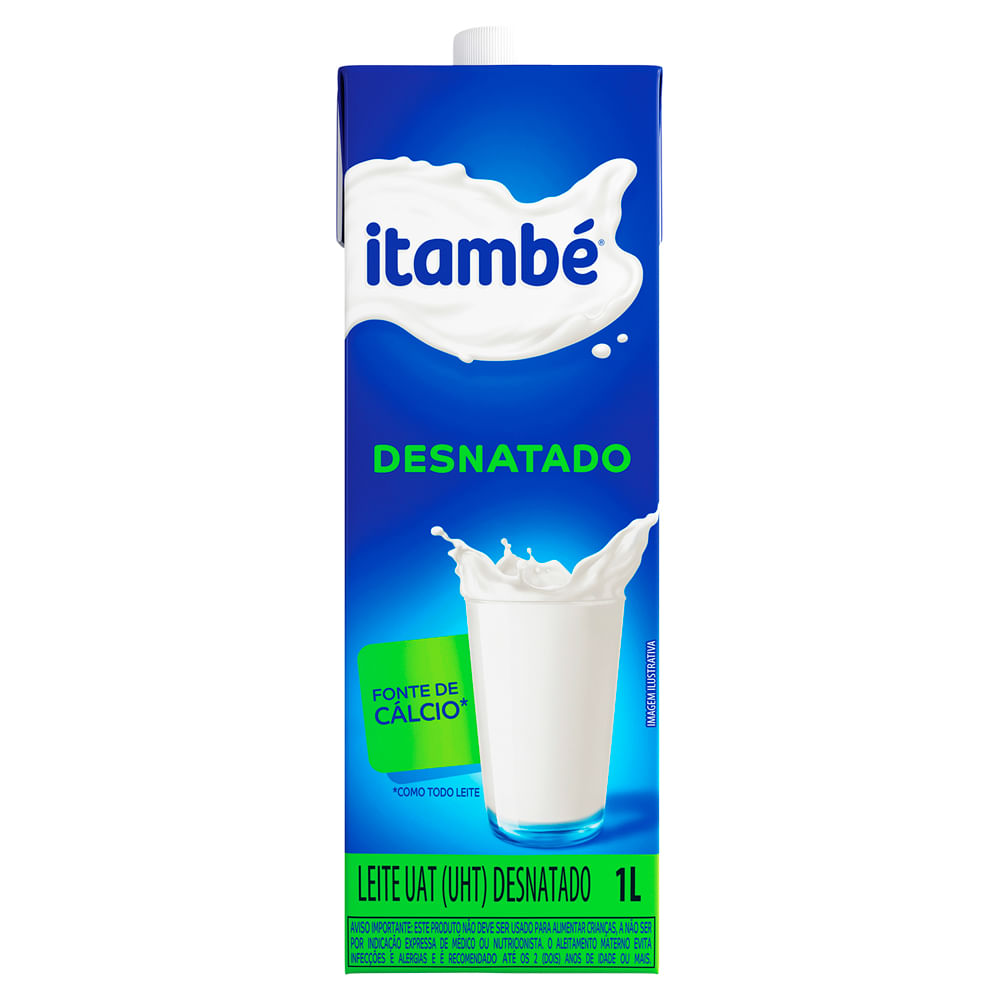 Leite Itambé Desnatado 1L