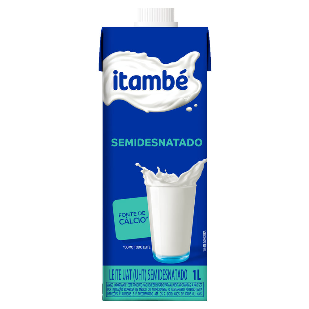 Leite Semidesnatado Itambé 1L