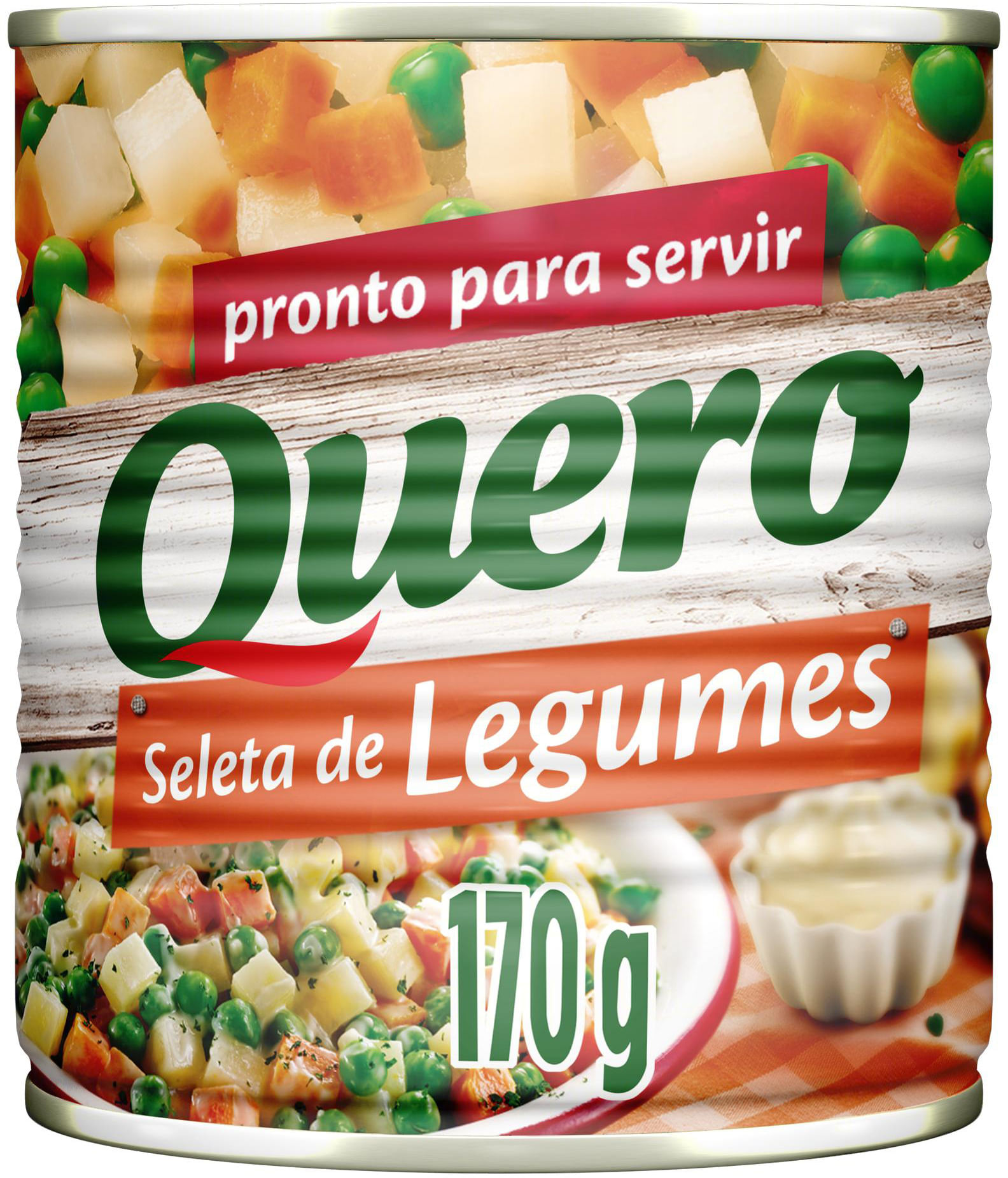 Seleta de Legumes Quero Lata 170g