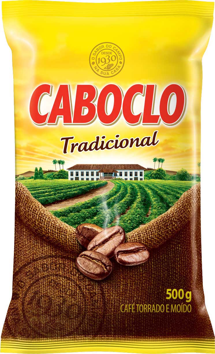 Café Torrado e Moído Caboclo Tradicional Almofada 500g