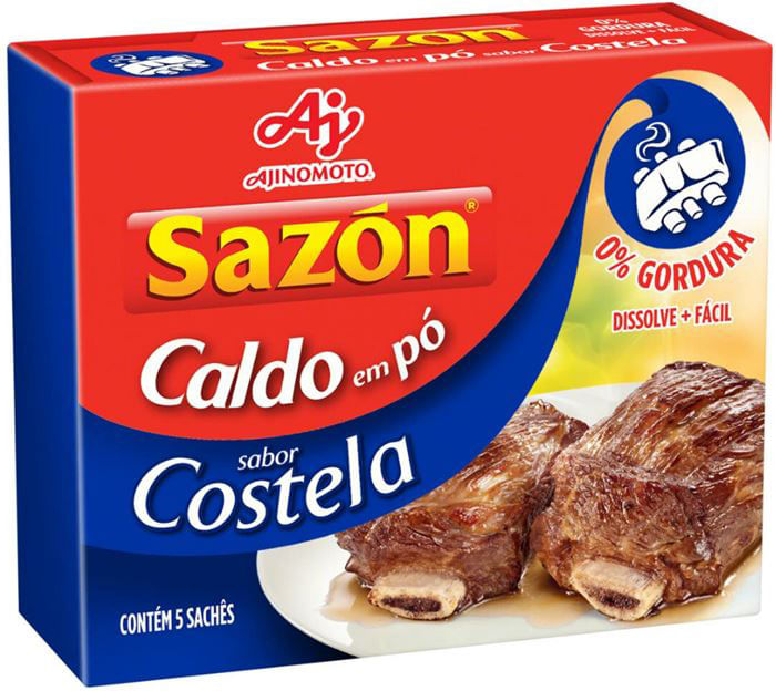 Caldo Sazón Costela 32,5g