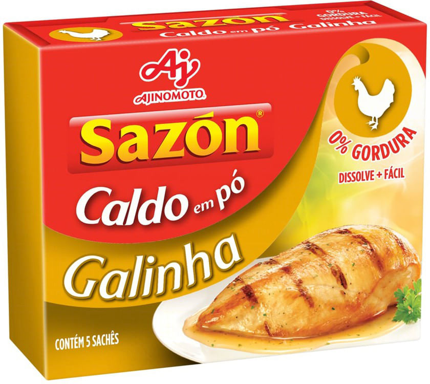Caldo Sazón Galinha 32,5g