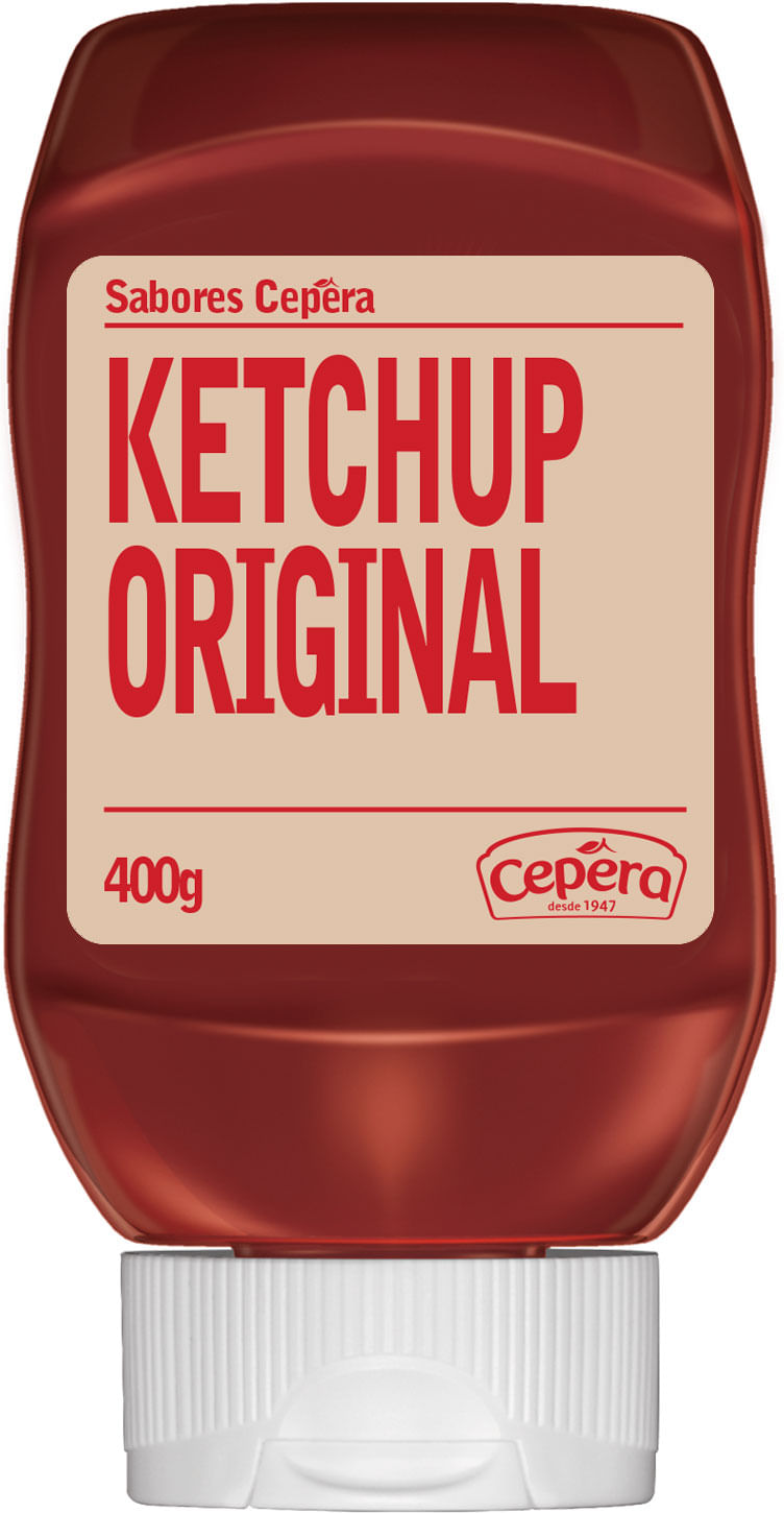 Ketchup Original Cepêra 400g