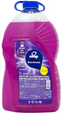 Desinfetante Coop Lavanda 5L