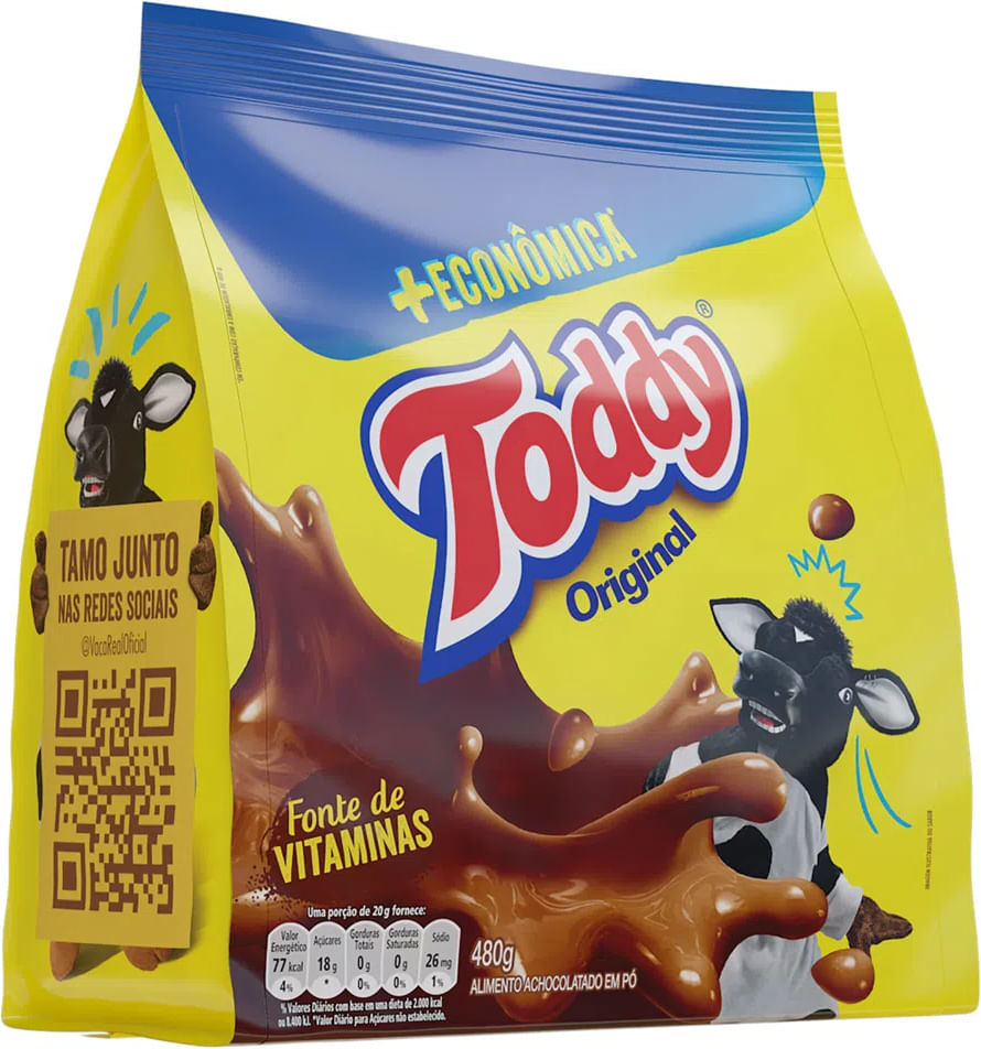 Achocolatado em Pó Toddy Original 480g
