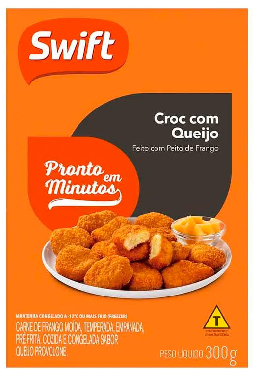 Frango Empanado Swift Crocante com Queijo 300g